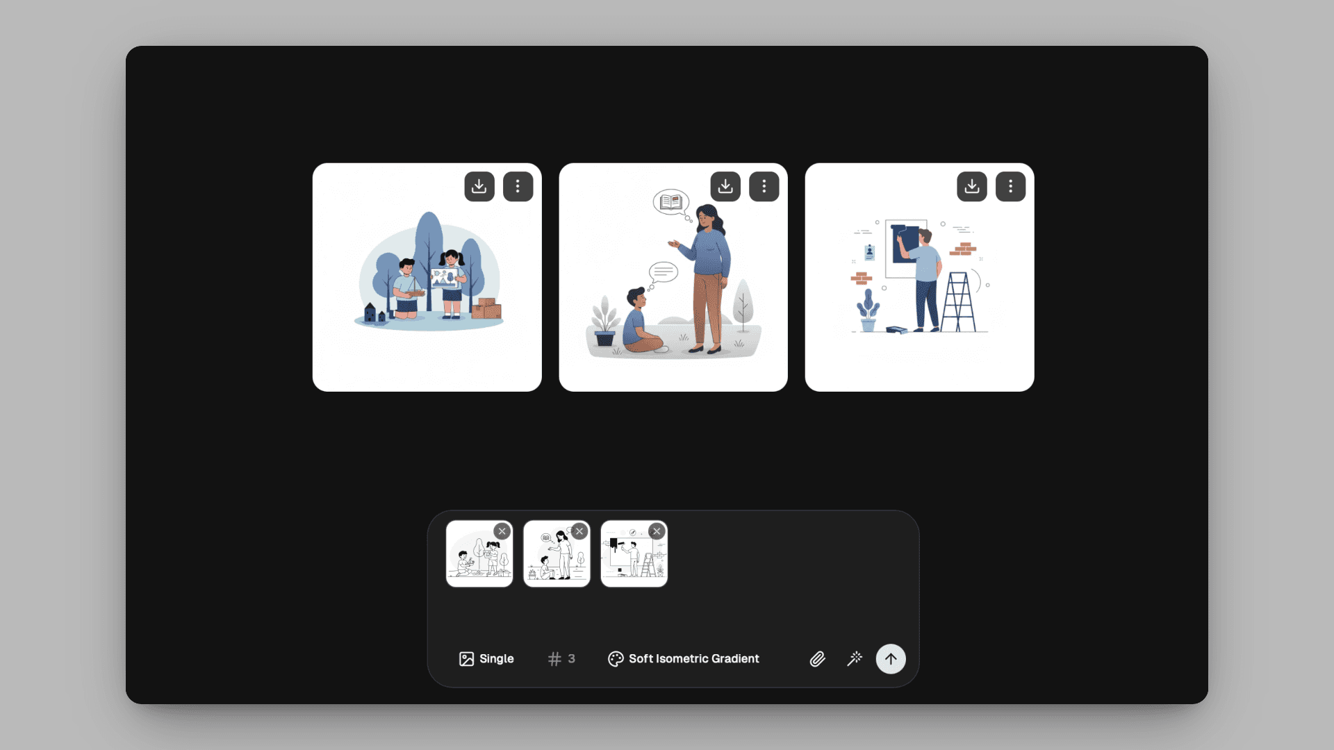 Upload Reference Images feature