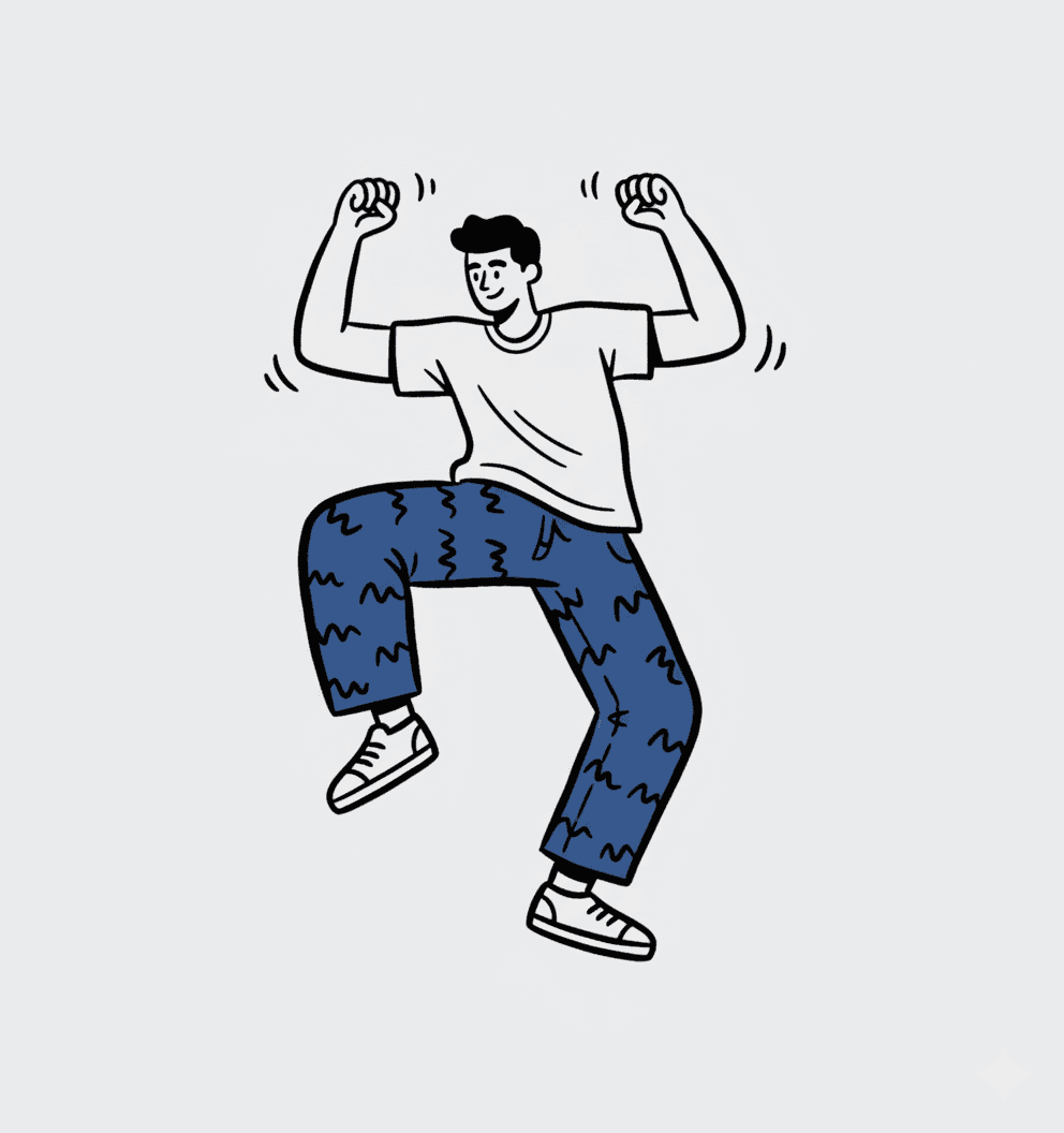 Bold Outline Flat example 2